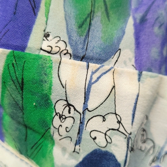 Vintage Feather Print Dress by Shirt Dresses Inc - Picture 9 of 9